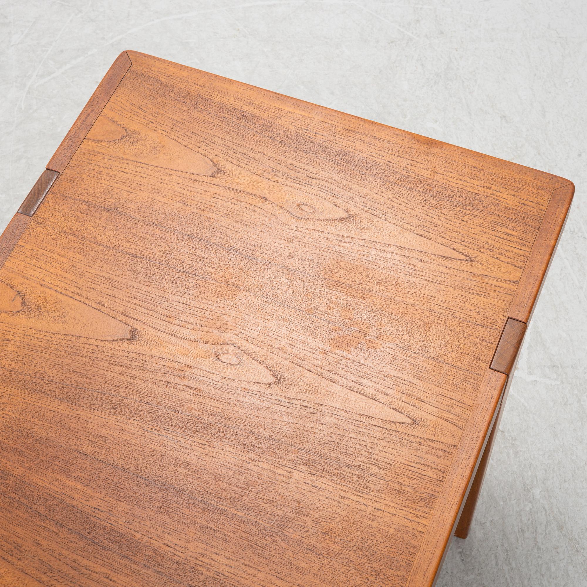 A 'Brando' teak coffee table by Erik Wørts for Ikea, 1960s.