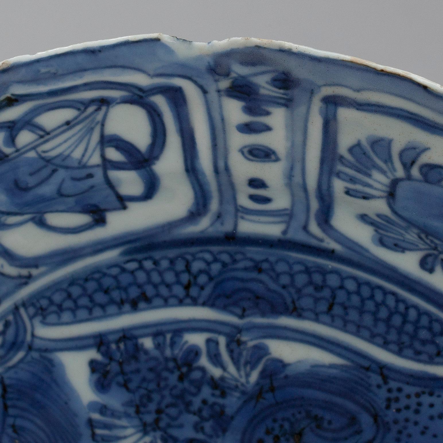 FAT, kraakporslin, Kina, Mingdynastin, Wanli (1573-1619).