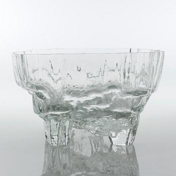 TAPIO WIRKKALA, a glass bowl from the 1970s.