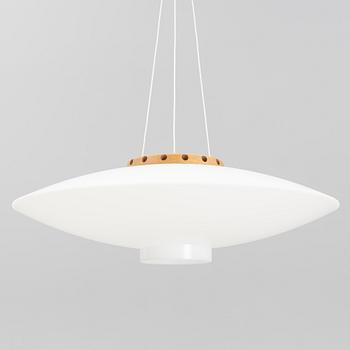 A model 565 pendant lamp by Uno & Östen Kristansson for Luxus, second half of the 20th Century.