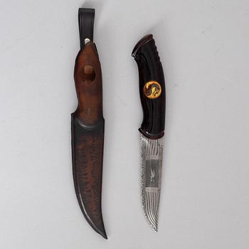 Patrik Nilsson & Mattias Styrefors, knife, "Dragon Knife", signed and dated 2017.