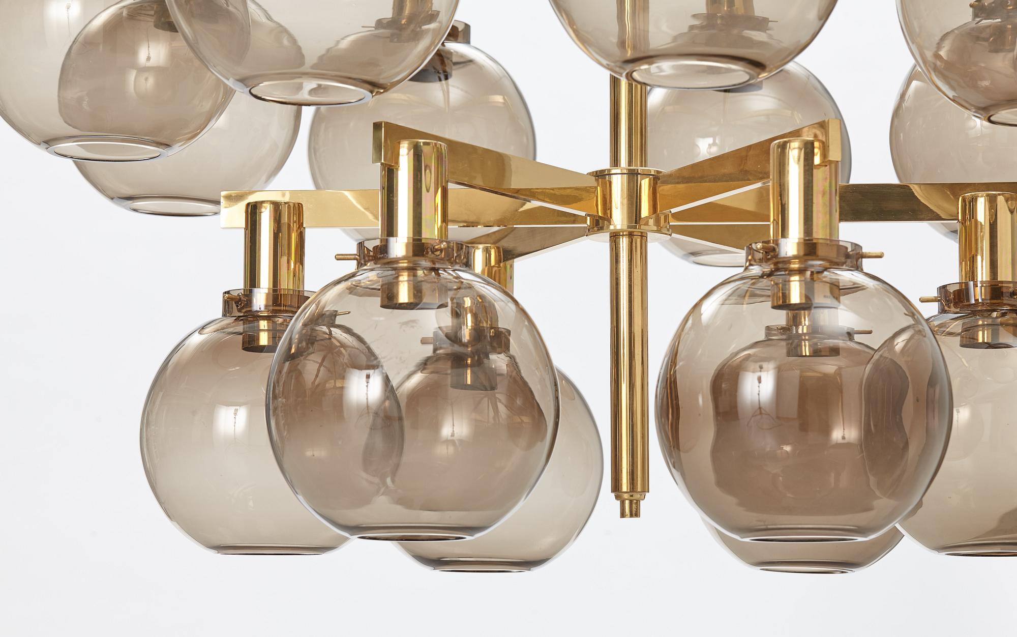Hans-Agne Jacobsson, a model 'T348/15' ceiling light, Markaryd, Sweden.