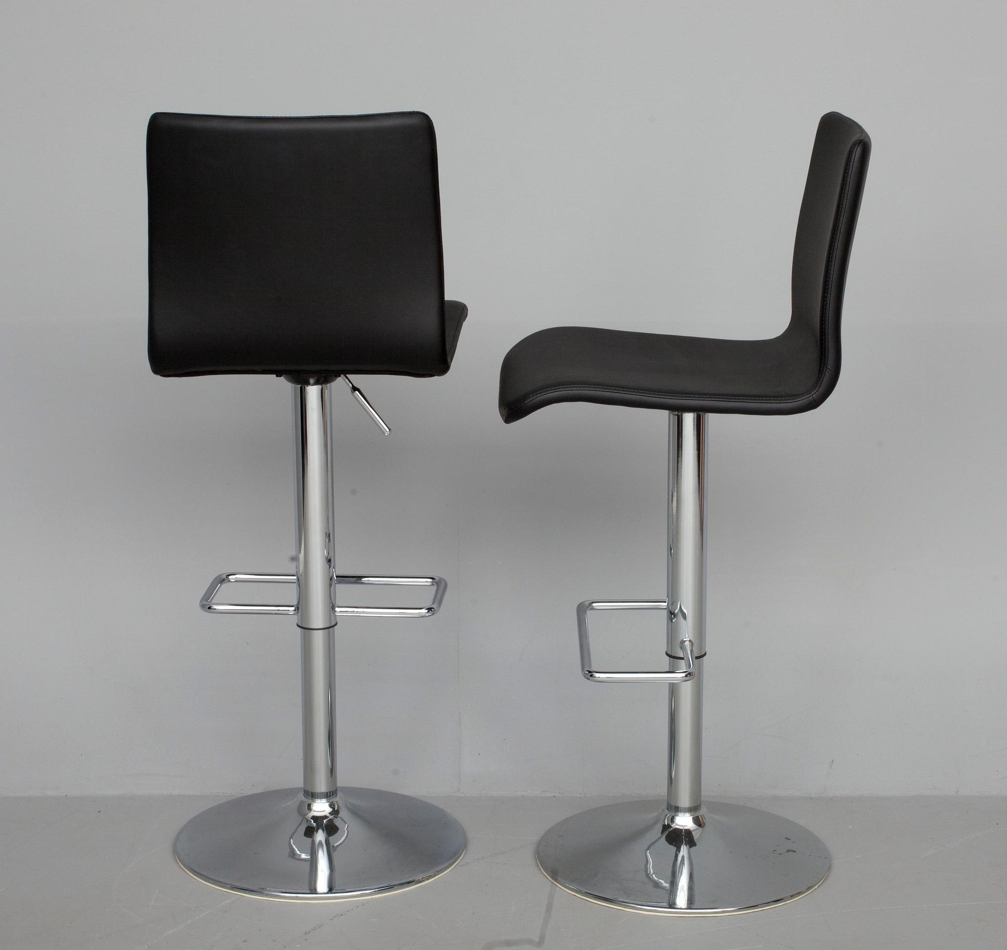 BARSTOLAR, ett par, 1900-talets slut.