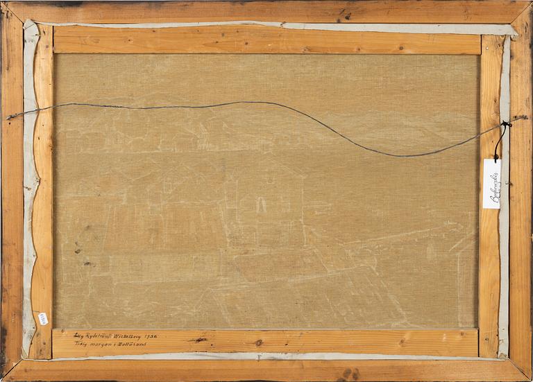 Lilly Rydström-Wickelberg, olja på duk, signerad och daterad 1936.