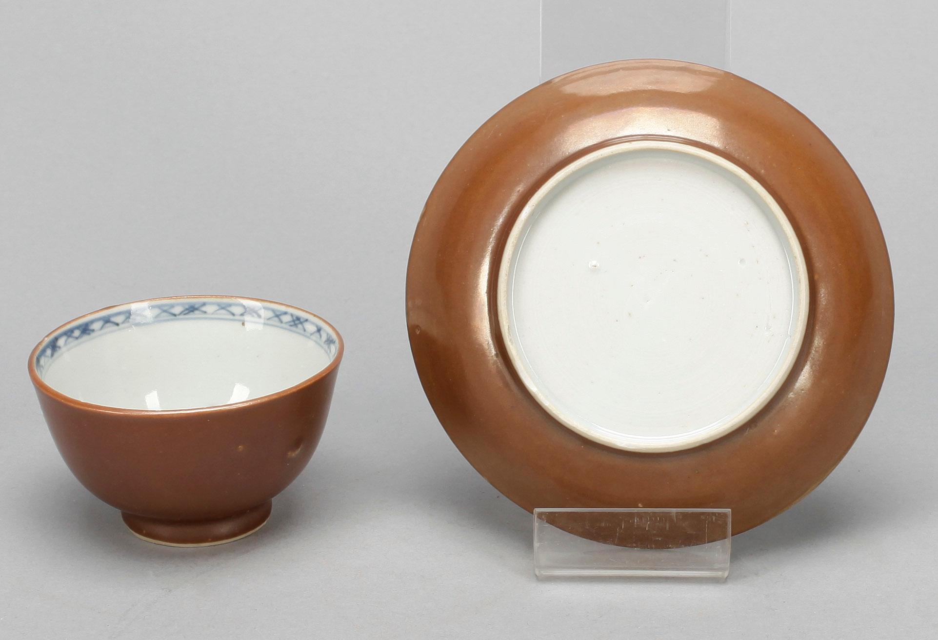 KOPP OCH FAT, porslin, Qianlong (1736-95).