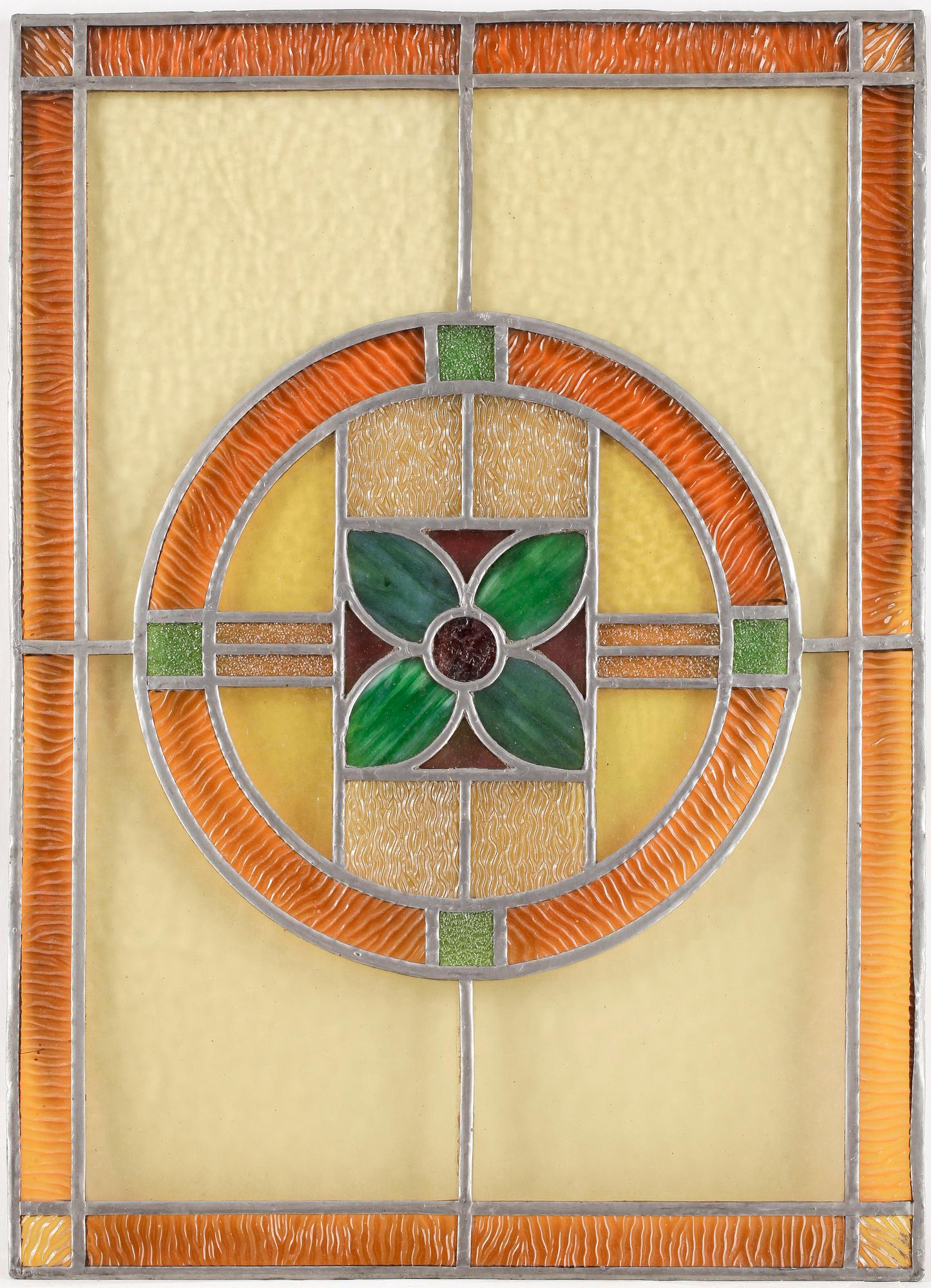 BLYFÖNSTER, ett par, 1900-tal.