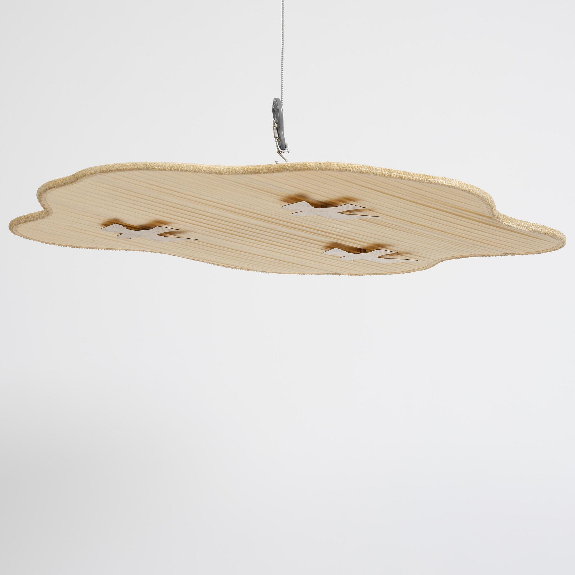 Hans Bergström, plafond, "Molnet", ateljé Lyktan, Åhus, 1940-50-tal.