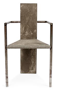928. JONAS BOHLIN, karmstol, "Concrete", Källemo, cirka 1981.