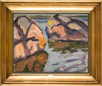 Marcus Collin, oil on canvas, signed and dated -22.