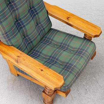Uno & Östen Kristiansson, Armchairs, a pair, Luxus, Vittsjö, 1970s.