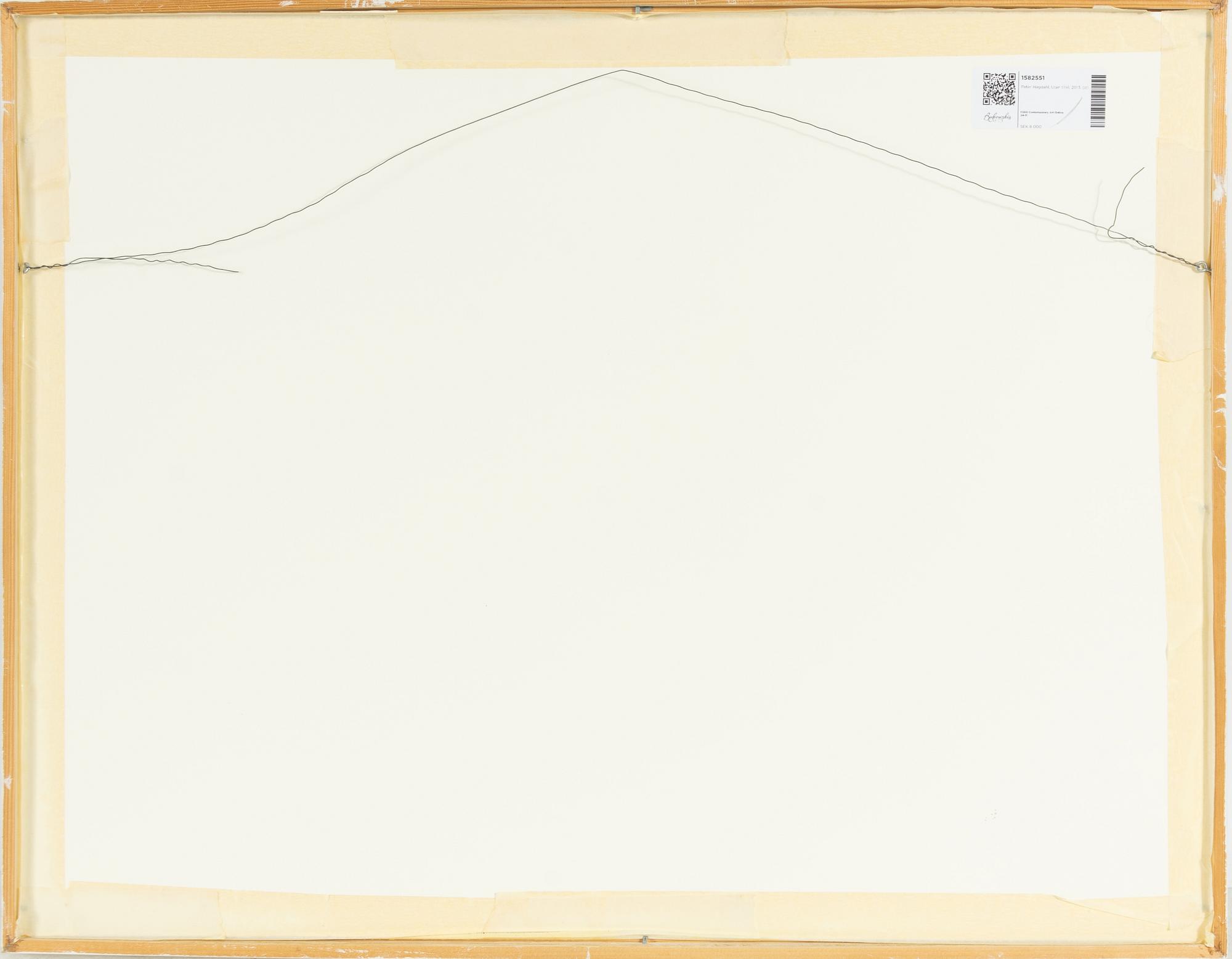 Peter Hagdahl, Utan titel, 2013.