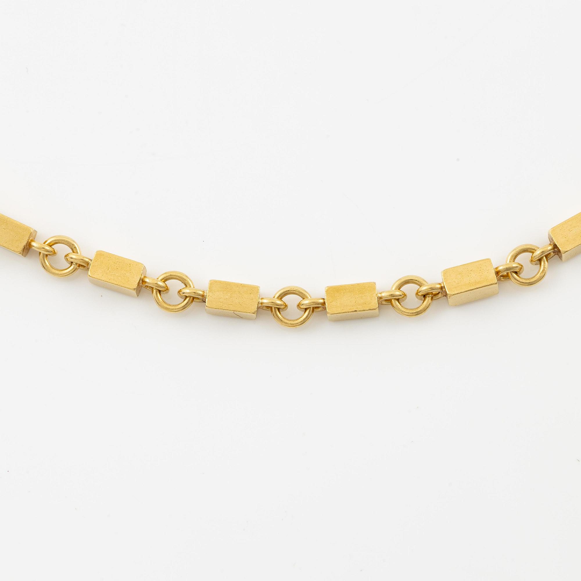 Wiwen Nilsson, a necklace, 18K gold, Lund 1959.