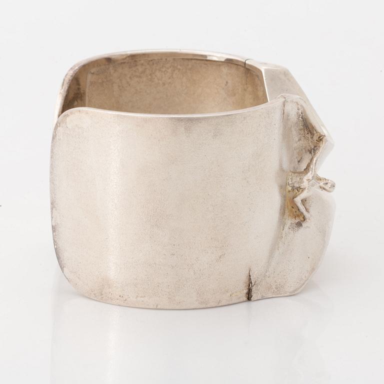 Björn Weckström armband silver "Mannen från Merkurius".