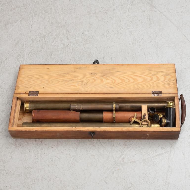 Telescope/star-gazer, A. Bardou, Paris, turn of the 20th century.