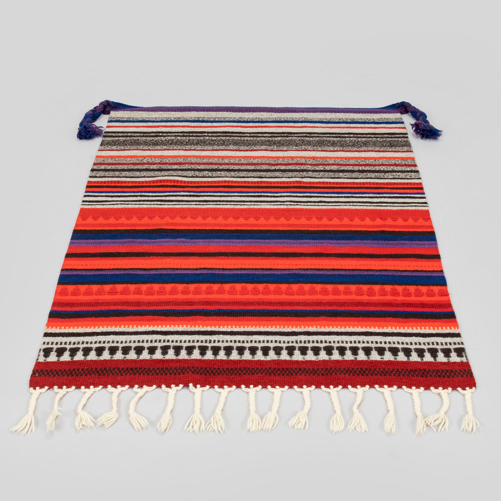 Elsa Montell-Saanio, rana / väggbonad, "Trollformel"  Finland. Ca 124 x 87 cm.