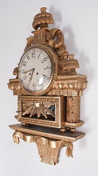 VÄGGPENDYL, gustaviansk stil, 1900-tal.