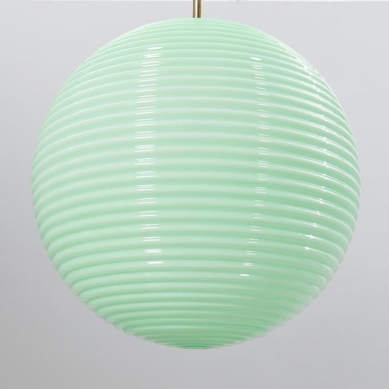 Ceiling lamp 1930s probably Pukeberg Swedish modern.