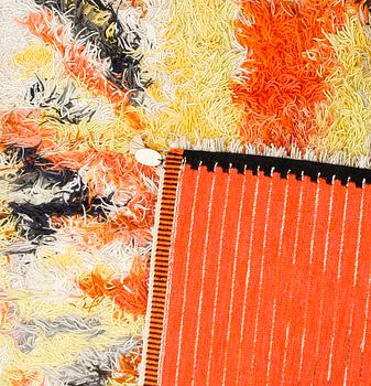 MATTA, Rya, "Soliman", Inga-Mi Warneus, Jönköpings Läns Hemslöjd. 130 x 178 cm.