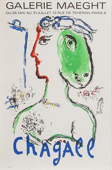MARC CHAGALL, Mourlot 1972.