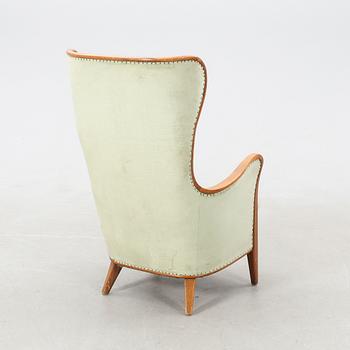 Axel Larsson, armchair, Swedish Modern, for Hotel Baltic, Svenska Möbelfabrikerna Bodafors 1954.