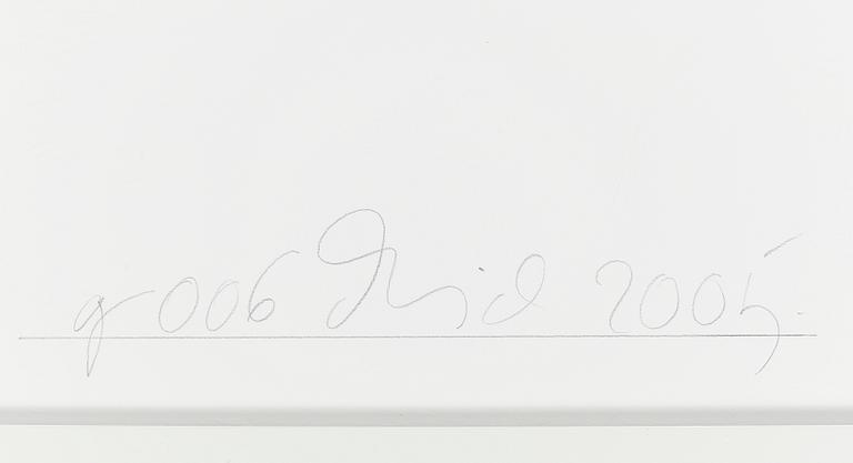 DAWID (BJÖRN DAWIDSSON), "G006", Inkjet print, signerad o dataterad 2005.