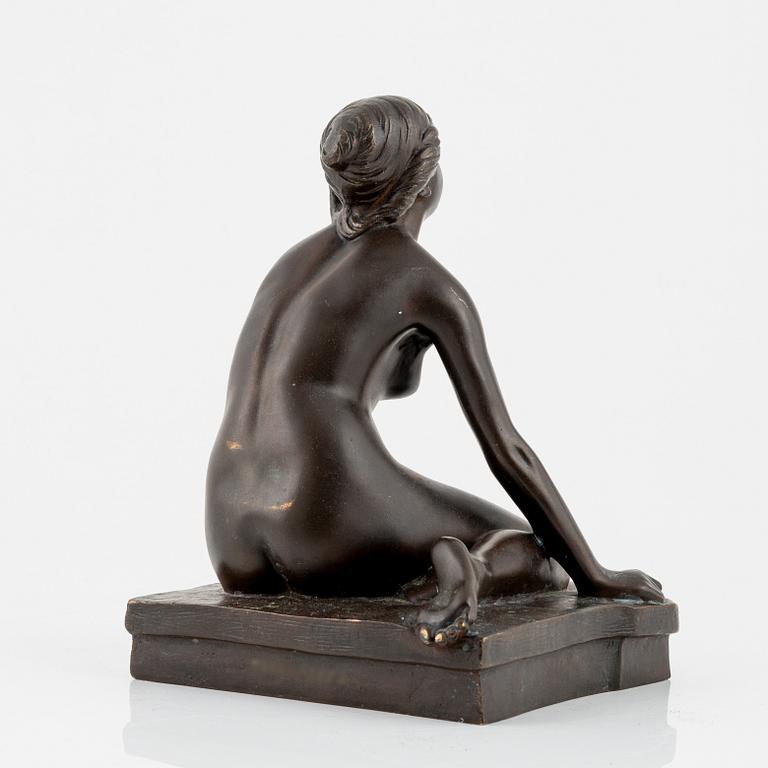 Per Hasselberg, after. Unsigned. Bronze, height 24 cm.