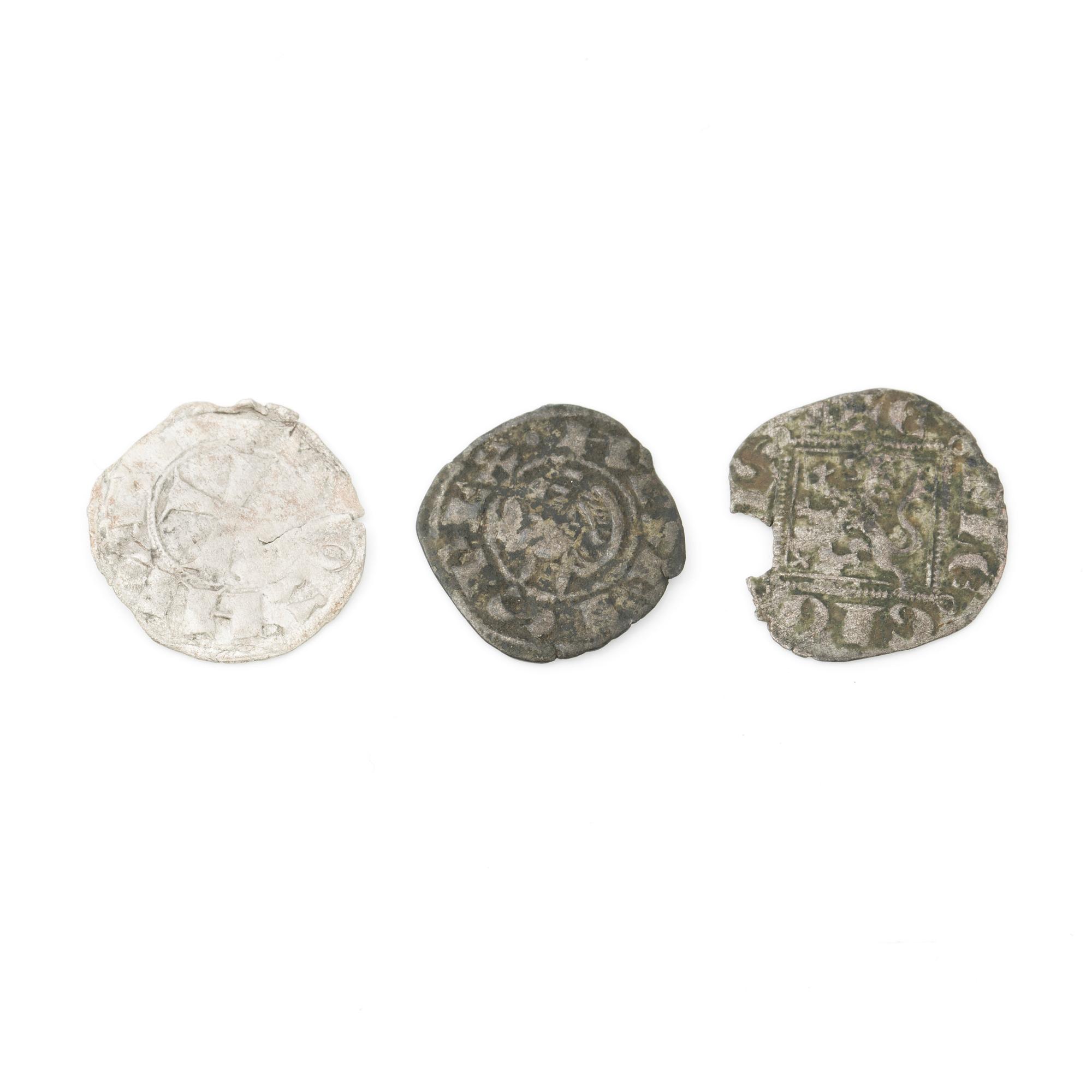 MYNT, 3 st, Spanien och Antiokia, 1000- till 1300-tal.