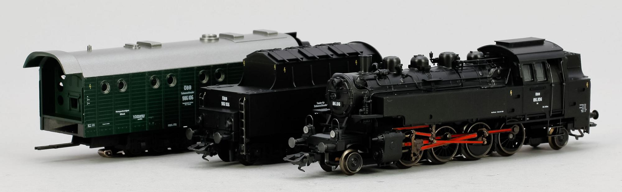 ÅNGLOKSDRIVEN SNÖSLUNGA, "26831", Märklin, 2000-tal.