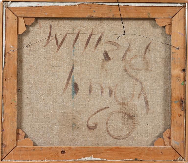 WILLARD LIND, olja på duk, sign.