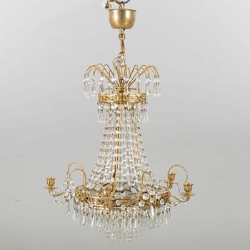 A SWEDISH CHANDELIERE 20 TH CENTURY.