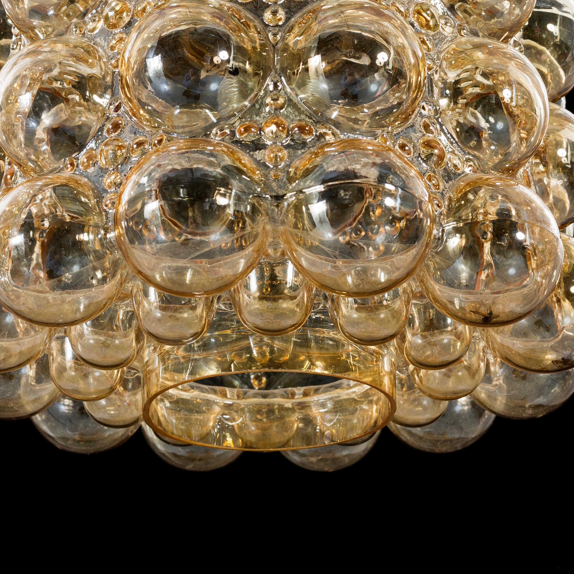 A CEILING LAMP BY HELENA THYNELL, GLASHÜTTE LIMBURG.