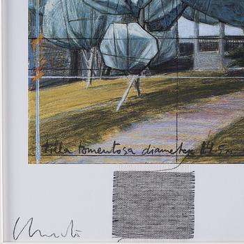 Christo & Jeanne-Claude, "Wrapped Trees project for the the Fondation Beyeler and Berower Park, Riehen, Switzerland".