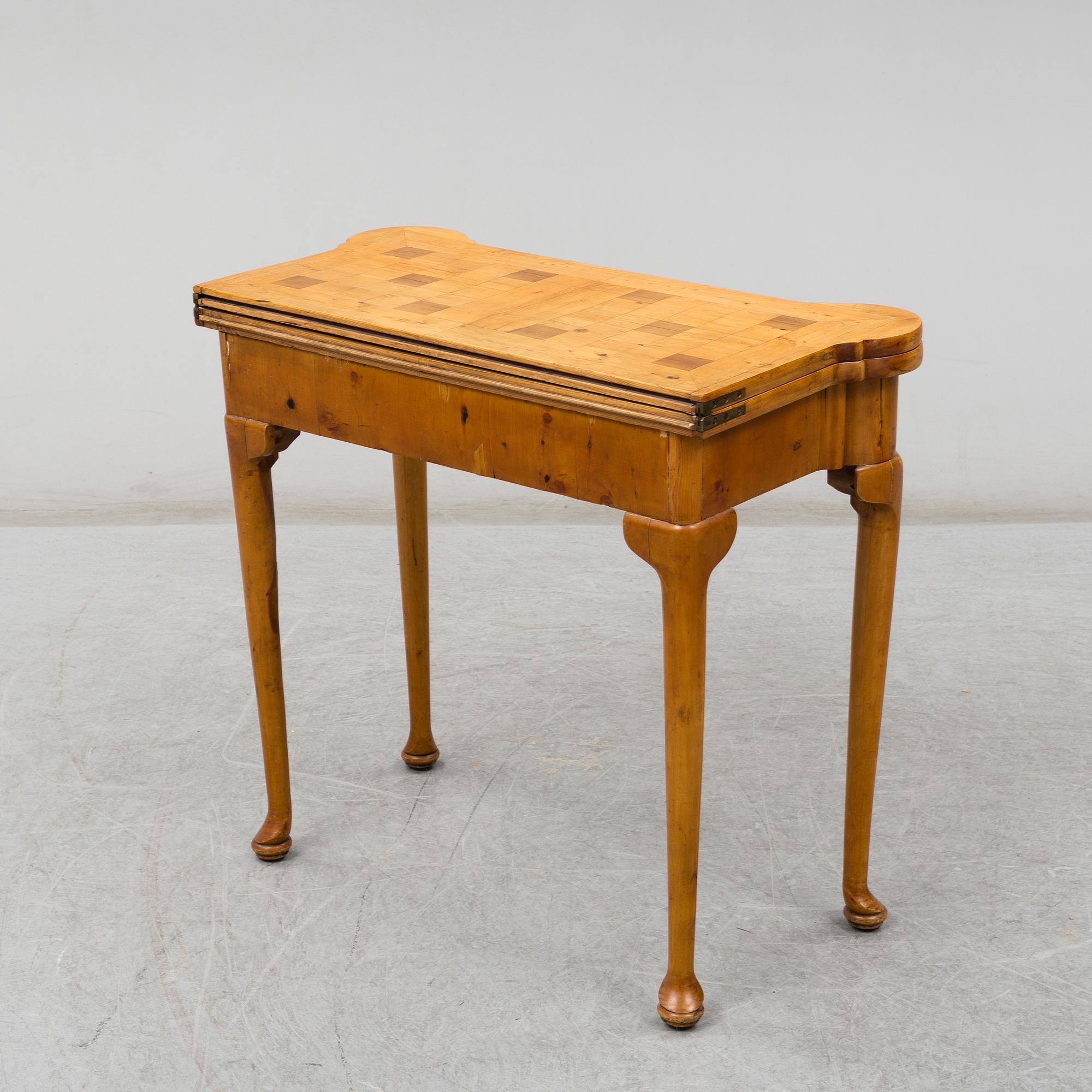 SPELBORD, Queen Anne-stil, 1800-talets slut.