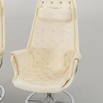 A pair of "Jetson" chairs, designed by Bruno Mathsson, Dux, 20th cenutry latter part.