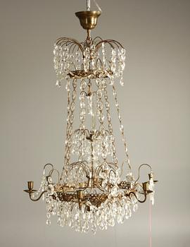 LJUSKRONA, gustaviansk stil, sk Hagamodell, 1900-talets början. H 78.