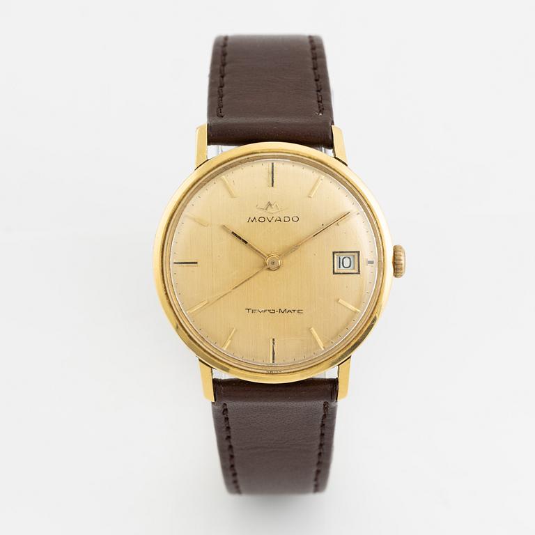Movado, Tempo-Matic, armbandsur, 34 mm.