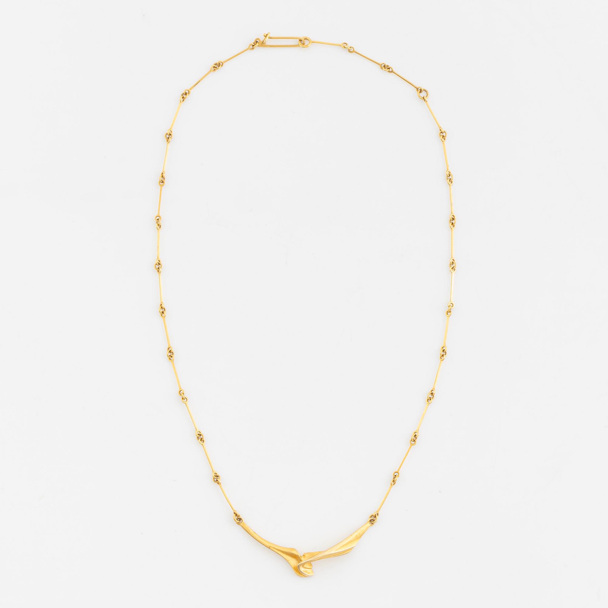 Lapponia, necklace, 18K gold.