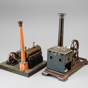 Two steam engines, Germany, early 20th century.