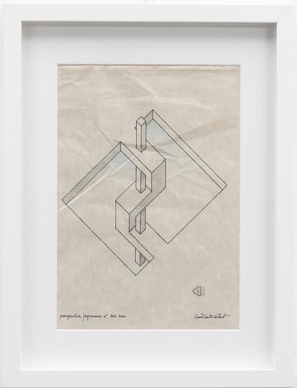 Oscar Reutersvärd, "perspective japonaise no 360".