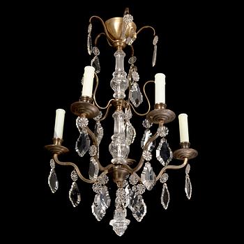 Paavo Tynell, a mid-20th century '1467/5' chandelier for Taito.