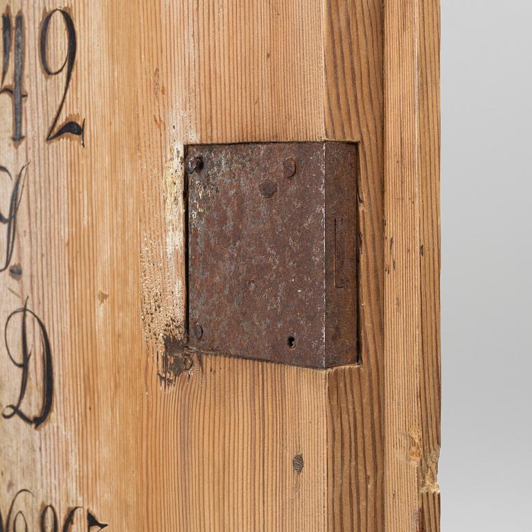 A cabinet, Värmland, dated 1842.