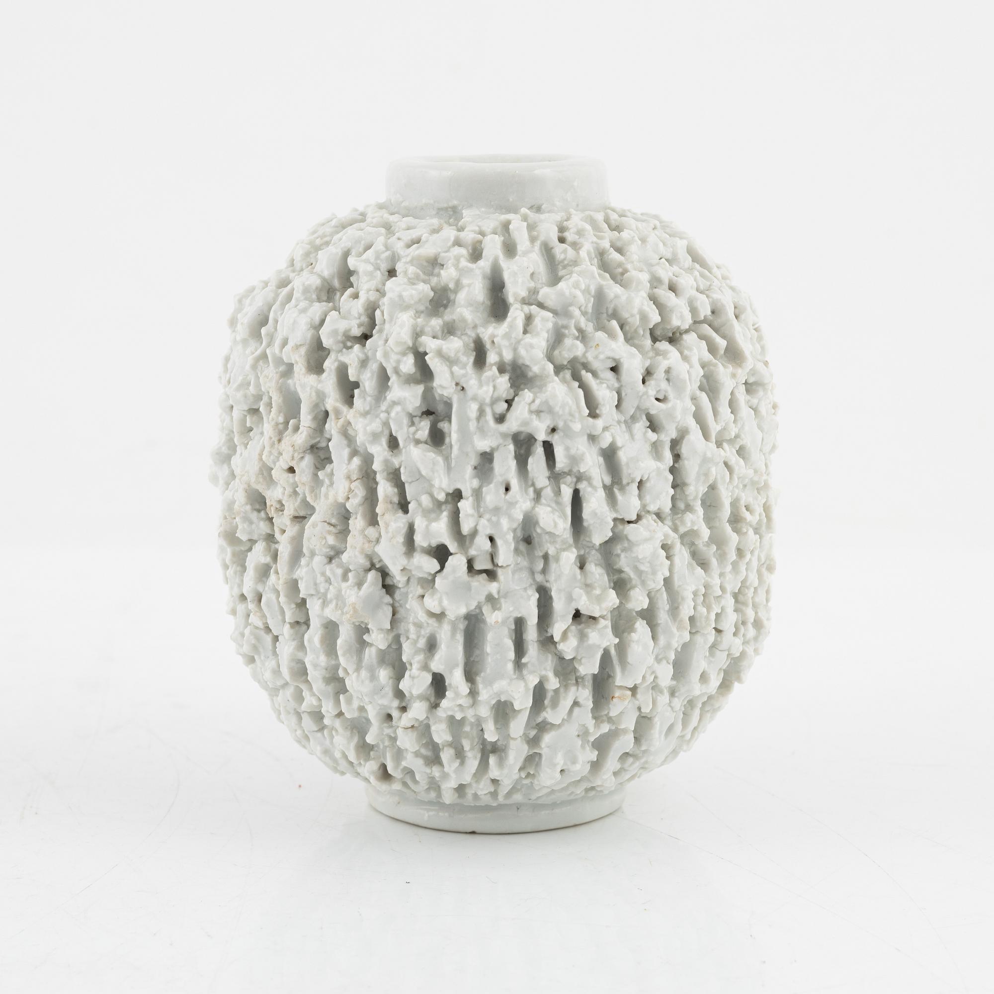 Gunnar Nylund, a stoneware vase, Rörstrand, Sweden.