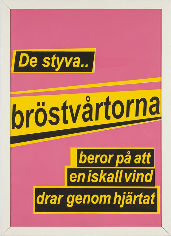 Lisa Jonasson, "De styva bröstvårtorna".