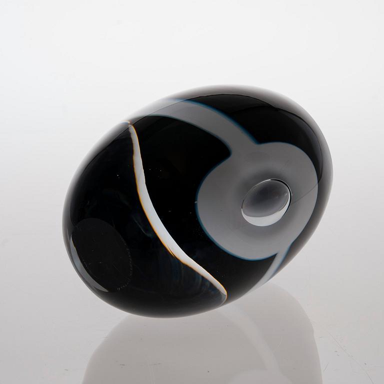 Timo Sarpaneva, A GLASS SCULPTURE. Claritas, The Ring of Trajan. Signed Timo Sarpaneva, Iittala.