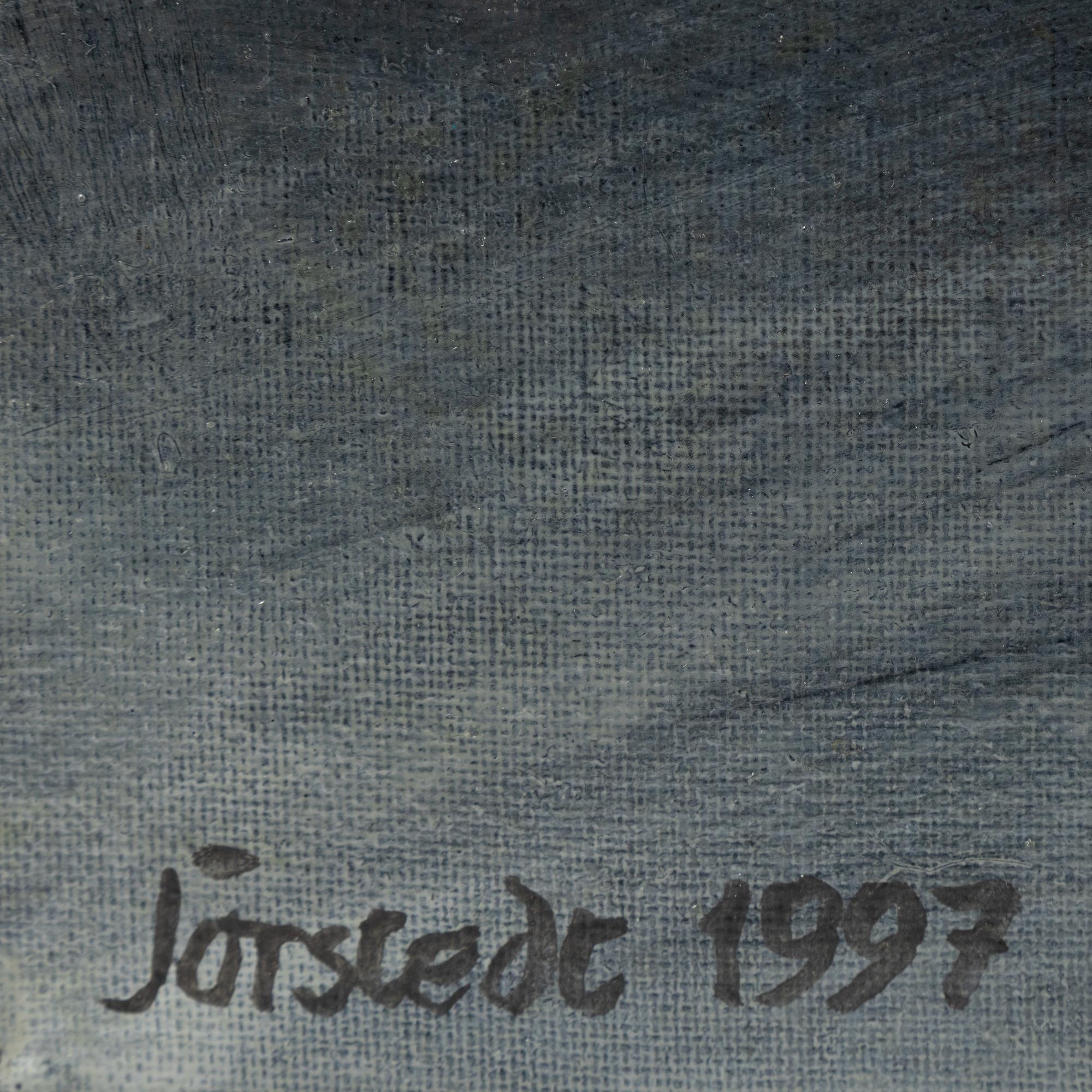 Kjell Jörstedt, olja på duk, signerad och daterad 1997.