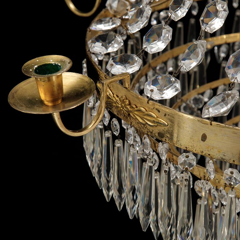 Ljuskrona, gustaviansk stil, 1900-tal.