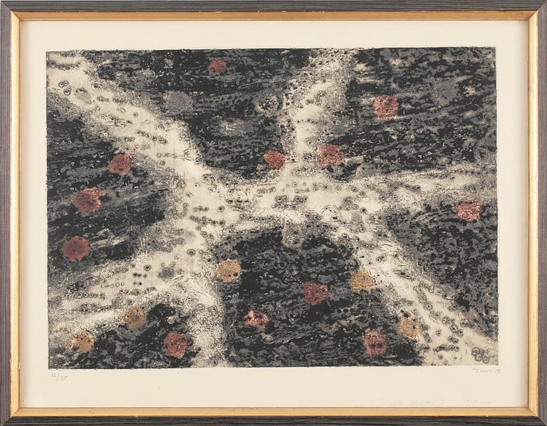 ANTONIO ZORAN MUSIC, etsning, sign, dat 59 o numr 32/35.