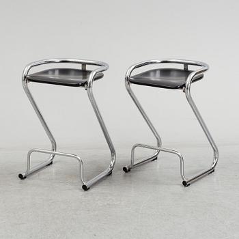 BARSTOLAR, 6 st, "S70-3", Börge Lindau och Bo Lindekrantz, Lammhults.