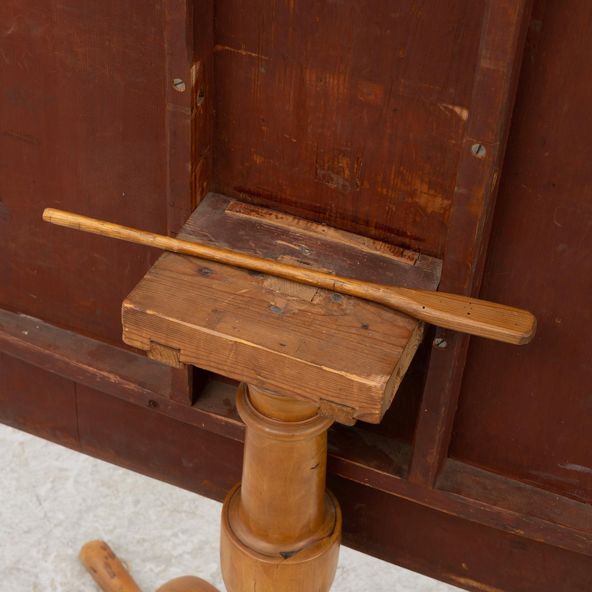 A Swedish 19th Century Folding Table.