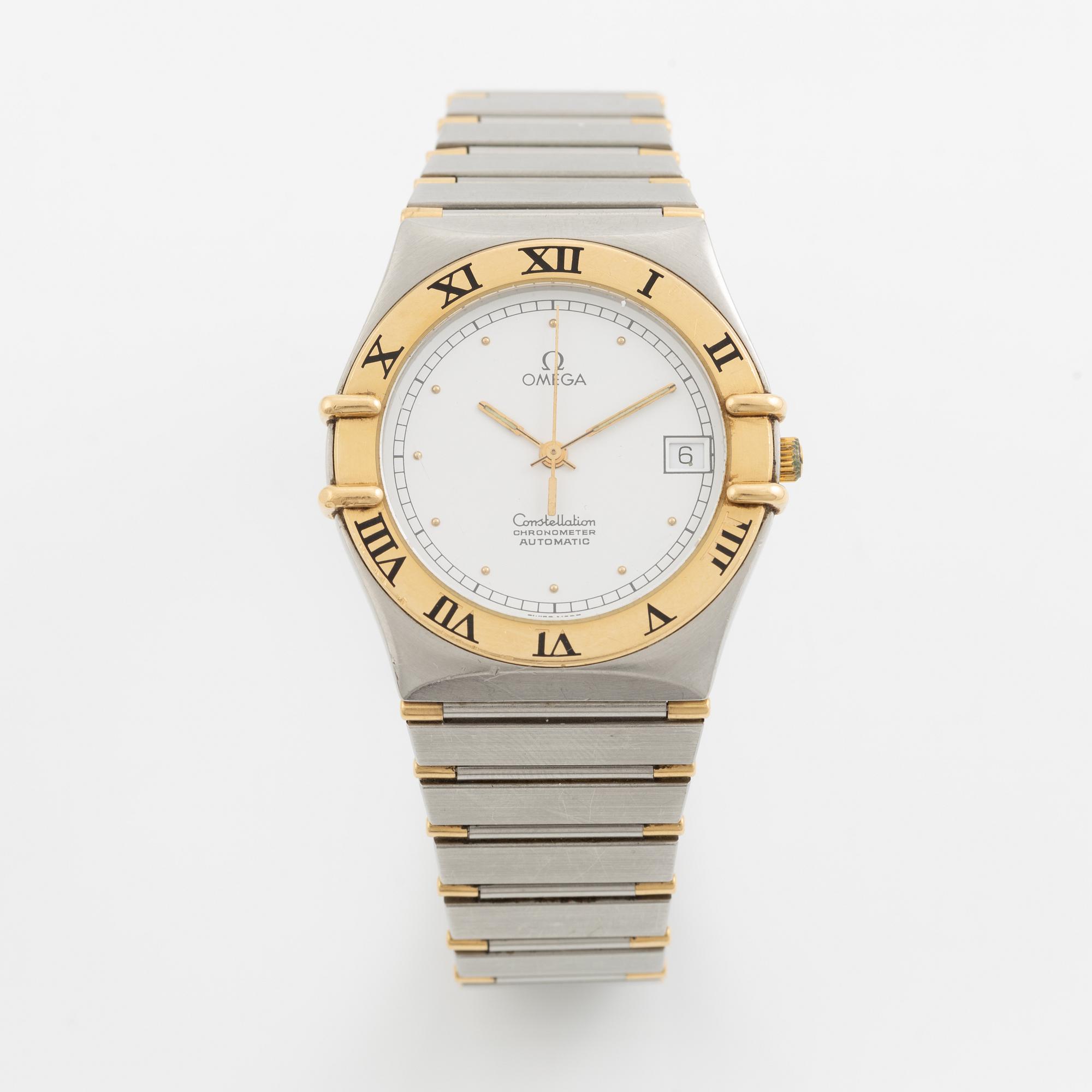 Omega, Constellation, wristwatch, 35 mm.
